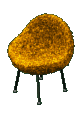 Plushie Mushie Fur Chair for Apts