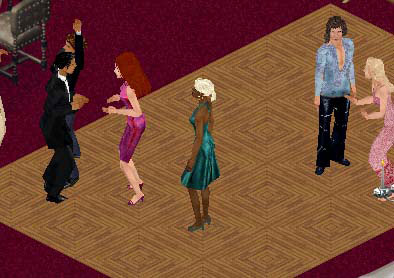 ballroom dance flooor