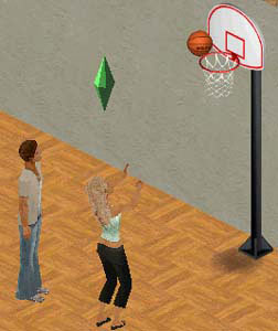 Earn skill points while shooting hoops