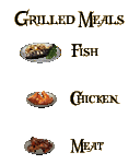 3 custom grilled meals